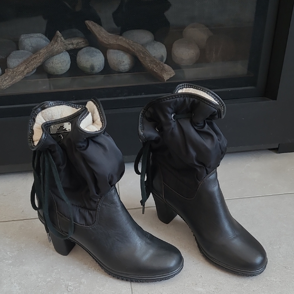 Pajar Winter Shearling Ankle Boots
